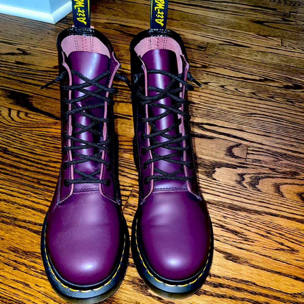 Women’s Purple Dr. Martens